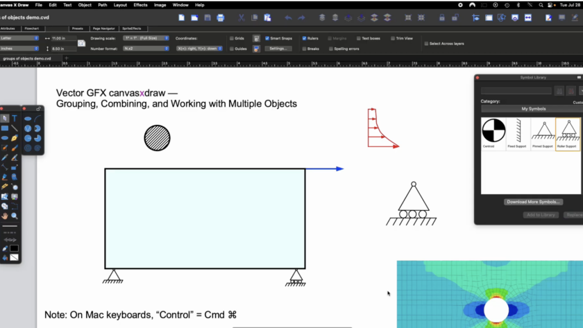 This episode comes from someone who's used canvasxdraw almost daily for over 20 years: Paul Dufour, retired Boeing Technical Fellow in Aerospace Structures, and a longtime canvasxdraw champion. Paul has walked us through why good technical illustration matters to design engineers. He understands and uses canvasxdraw, building a real engineering sketch from scratch.